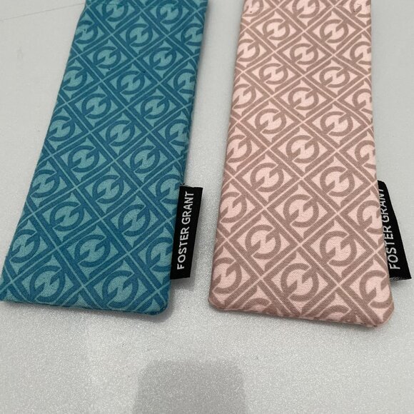 Foster Grant Eyeglass Pouch 2 pack - Picture 2 of 2